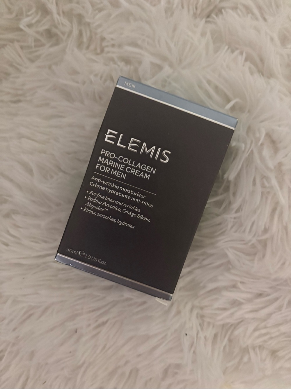 ELEMIS Pro-Collagen Marine Cream for Men - Black & Silver